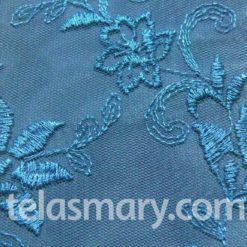 Tul Bordado 7004 Petroleo