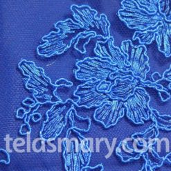 Tul Bordado Rebrodee 8529 Azul Francia