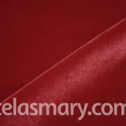 Terciopelo con Lycra Rojo